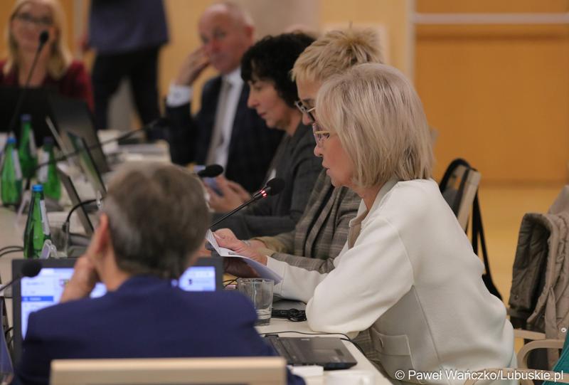 Radni wojewódzcy podczas LVII Sesja Sejmiku Województwa Lubuskiego