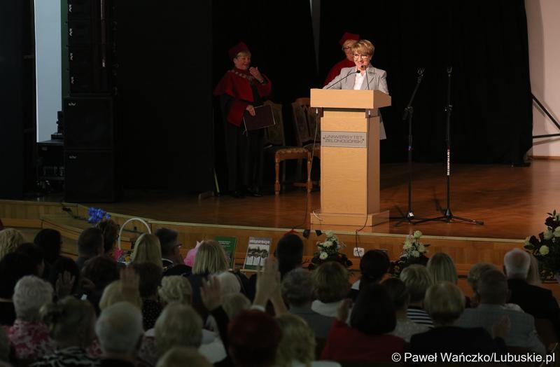 Inauguracja roku akademickiego Zielonogórskiego Uniwersytetu Trzeciego Wieku 2023/2024