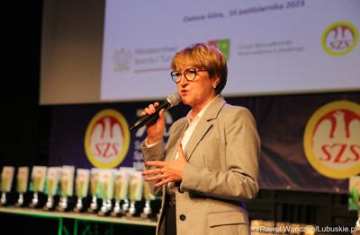 Uroczyste podsumowanie współzawodnictwa sportowego szkół województwa lubuskiego  za rok szkolny 2022/2023 w ramach Lubuskiej Olimpiady Młodzieży