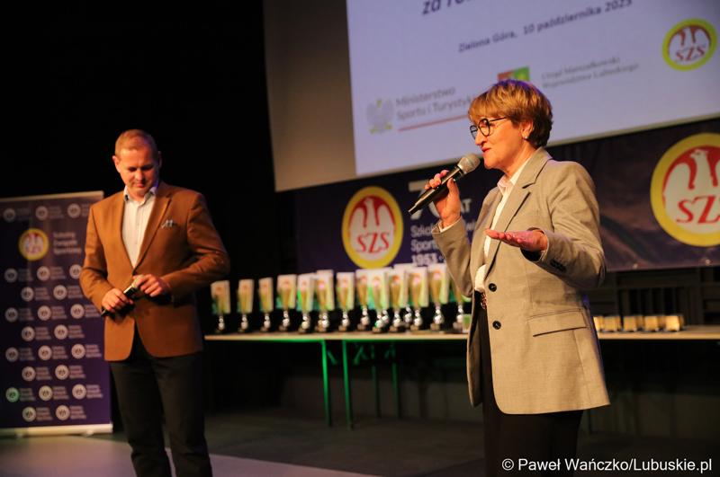 Uroczyste podsumowanie współzawodnictwa sportowego szkół województwa lubuskiego  za rok szkolny 2022/2023 w ramach Lubuskiej Olimpiady Młodzieży