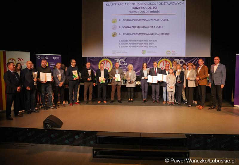 Uroczyste podsumowanie współzawodnictwa sportowego szkół województwa lubuskiego  za rok szkolny 2022/2023 w ramach Lubuskiej Olimpiady Młodzieży