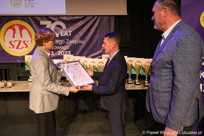Uroczyste podsumowanie współzawodnictwa sportowego szkół województwa lubuskiego  za rok szkolny 2022/2023 w ramach Lubuskiej Olimpiady Młodzieży