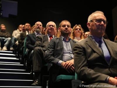 Uczestnicy Gali Finałowej konkursu „Fundusze Europejskie warte zachodu” w Regionalnym Centrum Animacji Kultury w Zielonej Górze
