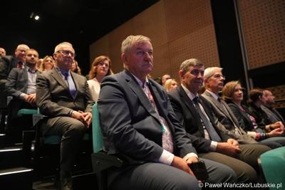 Uczestnicy Gali Finałowej konkursu „Fundusze Europejskie warte zachodu” w Regionalnym Centrum Animacji Kultury w Zielonej Górze 