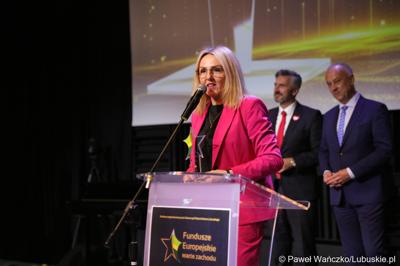 Przedstawicielka jednego z laureatów konkursu „Fundusze Europejskie warte zachodu” 