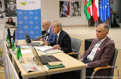 Uczestnicy Sesji Sejmiku Województwa Lubuskiego 13 października 2023 r.