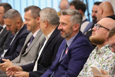 Uczestnicy Sesji Sejmiku Województwa Lubuskiego 13 października 2023 r.