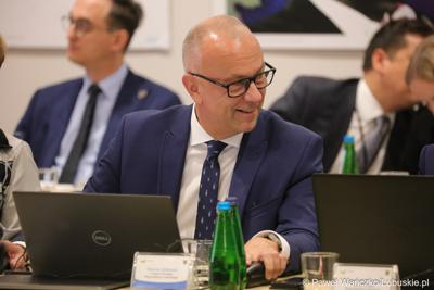 Marcin Jabłoński na Sesji Sejmiku Województwa Lubuskiego 13 października 2023 r.