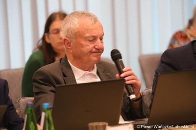 Radny na Sesji Sejmiku Województwa Lubuskiego 13 października 2023 r.