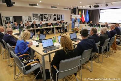 Radni na Sesji Sejmiku Województwa Lubuskiego 13 października 2023 r.