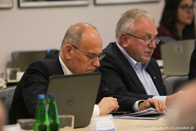 Uczestnicy Sesji Sejmiku Województwa Lubuskiego 13 października 2023 r.