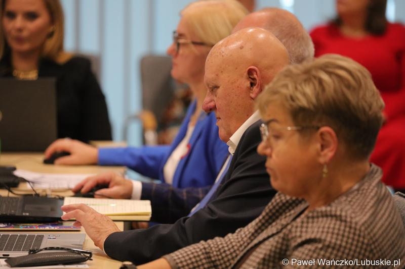 Radni na Sesji Sejmiku Województwa Lubuskiego 13 października 2023 r.
