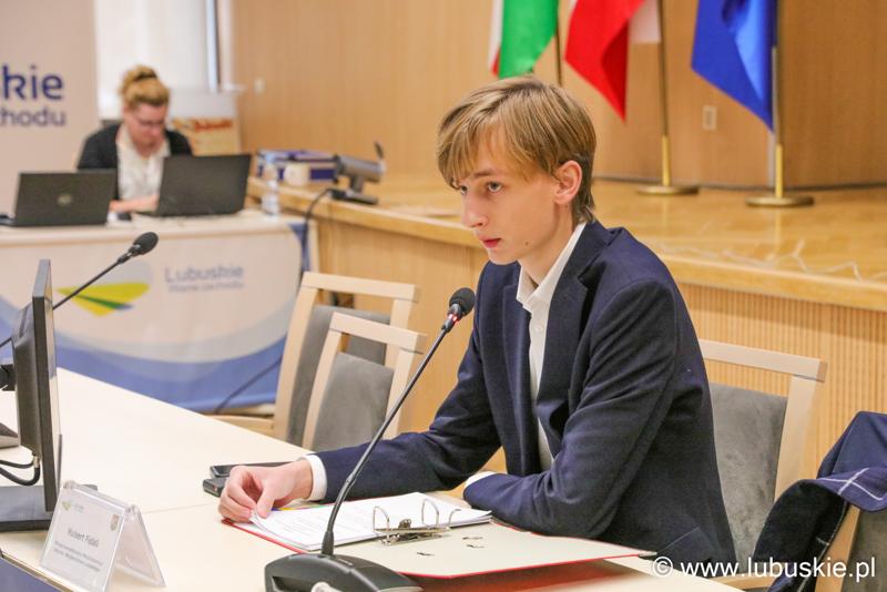 Przewodniczący Lubuskiego Sejmiku Młodzieżowego
