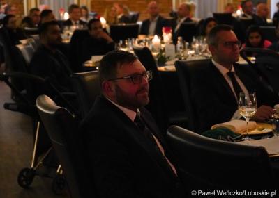 Dyrektor Departamentu Rozwoju i Innowacji Urzędu Marszałkowskiego Wojewódzwa Lubuskiego dr Jarosław Flakowski podczas jubileuszu 70-lecia Lumelu 