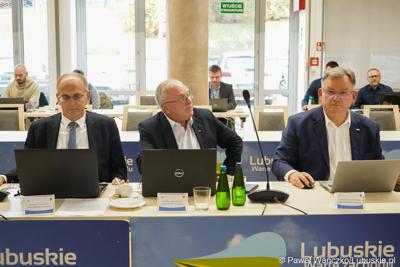 Radni woj. lubuskiego podczas LVIII sesji Sejmiku Województwa Lubuskiego