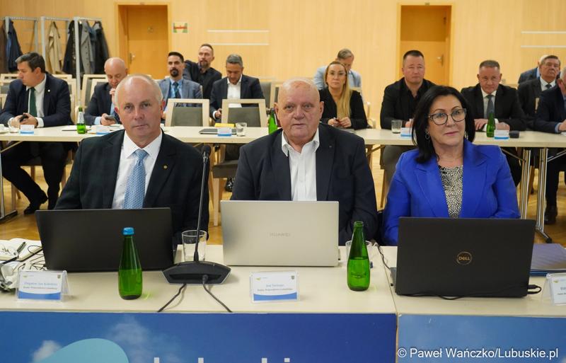 Uczestnicy LVIII sesji Sejmiku Województwa Lubuskiego