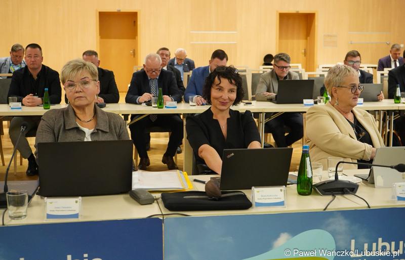 Radne woj. lubuskiego podczas LVIII sesji Sejmiku Województwa Lubuskiego