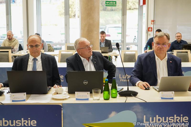 Radni woj. lubuskiego podczas LVIII sesji Sejmiku Województwa Lubuskiego