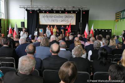 Uroczysta sesja z okazji 50-lecia Gminy Dąbie
