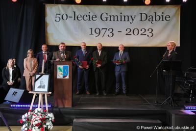 Uroczysta sesja z okazji 50-lecia Gminy Dąbie