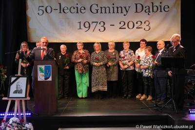 Uroczysta sesja z okazji 50-lecia Gminy Dąbie