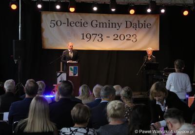 Uroczysta sesja z okazji 50-lecia Gminy Dąbie