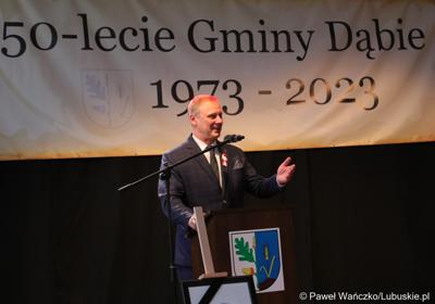 Uroczysta sesja z okazji 50-lecia Gminy Dąbie