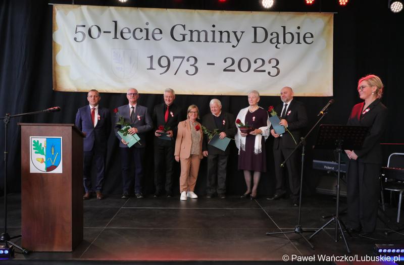 Uroczysta sesja z okazji 50-lecia Gminy Dąbie