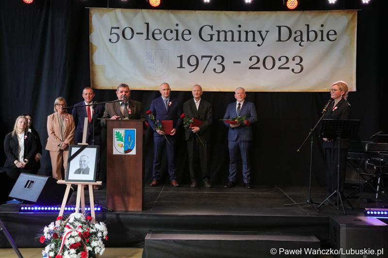 Uroczysta sesja z okazji 50-lecia Gminy Dąbie