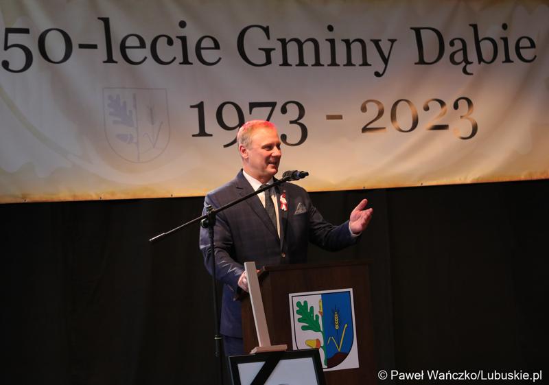 Uroczysta sesja z okazji 50-lecia Gminy Dąbie
