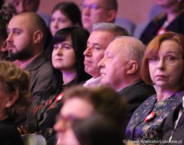 Uczestnicy koncertu „Odzyskana Niepodległa” w Filharmonii Zielonogórskiej