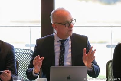 Marszałek Województwa Lubuskiego Marcin Jabłoński