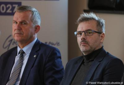 Uczestnicy pierwszego spotkania z partnerstwami samorządowymi (Skąpe, Łagów, Lubrza), które chcą wspólnie realizować projekty w ramach Zintegrowanych Inwestycji Terytorialnych