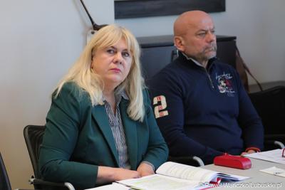 Uczestnicy pierwszego spotkania z partnerstwami samorządowymi (Skąpe, Łagów, Lubrza), które chcą wspólnie realizować projekty w ramach Zintegrowanych Inwestycji Terytorialnych