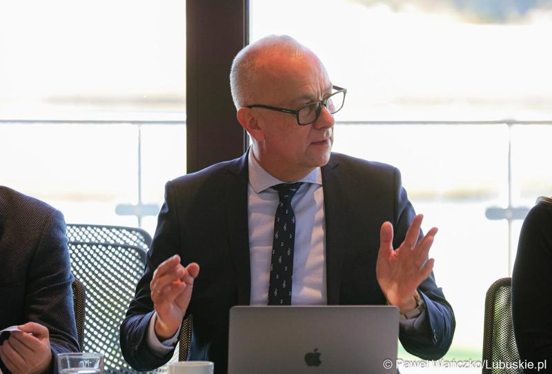 Marszałek Województwa Lubuskiego Marcin Jabłoński