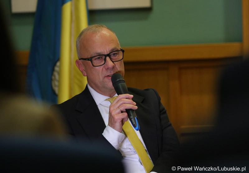 Marszałek Województwa Lubuskiego Marcin Jabłoński