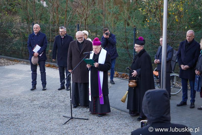 Otwarcie nowego skrzydła Centrum Integracji Społecznej w Zielona Górze - pośięcenie