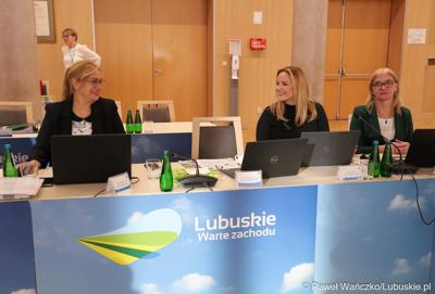 Radne podczas LIX zwyczajnej sesji Sejmiku Województwa Lubuskiego