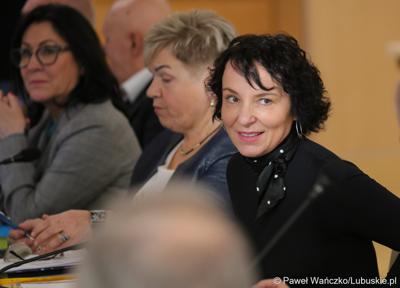 Radne podczas LIX zwyczajnej sesji Sejmiku Województwa Lubuskiego