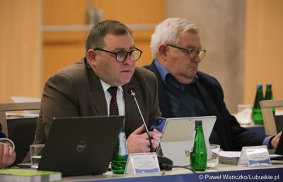 Członkowie Zarządu Województwa Lubuskiego na LIX zwyczajnej sesji Sejmiku Województwa Lubuskiego