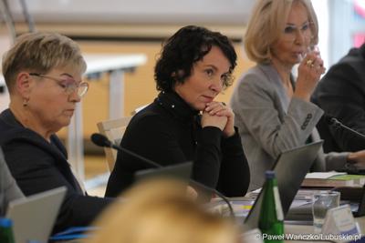 Radne podczas LIX zwyczajnej sesji Sejmiku Województwa Lubuskiego