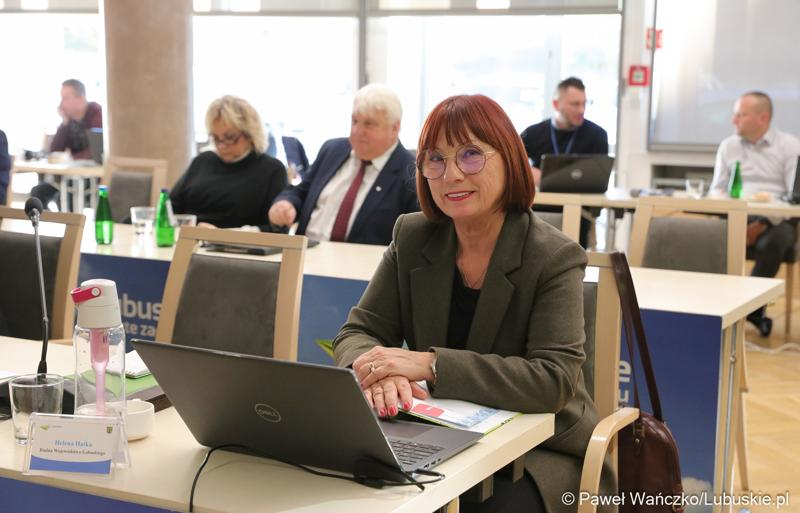 Radna podczas LIX zwyczajnej sesji Sejmiku Województwa Lubuskiego