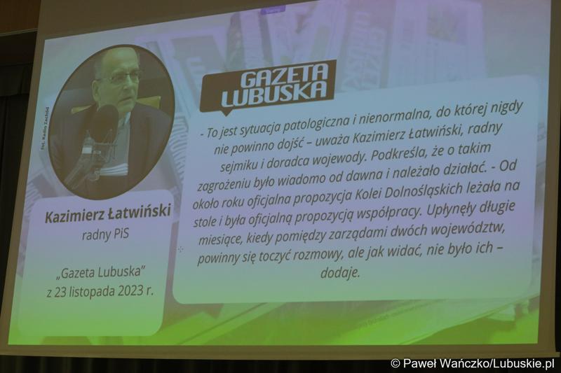 LIX zwyczajna sesja Sejmiku Województwa Lubuskiego