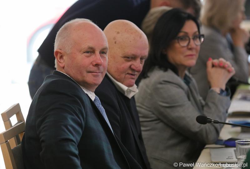 Radni podczas LIX zwyczajnej sesji Sejmiku Województwa Lubuskiego