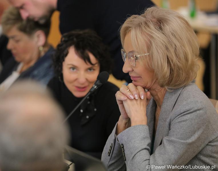 Radne podczas LIX zwyczajnej sesji Sejmiku Województwa Lubuskiego