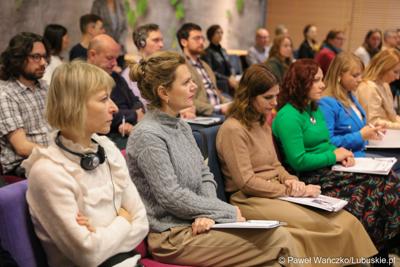 Uczestnicy szkolenia z zarządzania projektami Interreg 