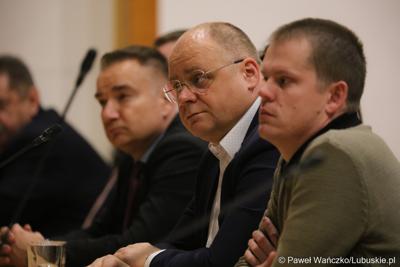 Uczestnicy spotkania Instytucji Zarządzającej programem „Fundusze Europejskie dla Lubuskiego 2021-2027” z partnerstwem jednostek samorządu terytorialnego