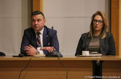 Uczestnicy spotkania Instytucji Zarządzającej programem „Fundusze Europejskie dla Lubuskiego 2021-2027” z partnerstwem jednostek samorządu terytorialnego