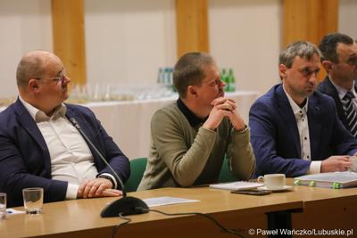 Uczestnicy spotkania Instytucji Zarządzającej programem „Fundusze Europejskie dla Lubuskiego 2021-2027” z partnerstwem jednostek samorządu terytorialnego