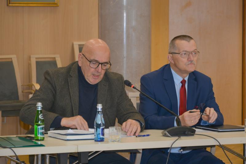 Posiedzenie Lubuskiego Zespół ds. Szkolnictwa Wyższego w Sali Kolumnowej w siedzibie Urzędu Marszałkowskiego Województwa Lubuskiego